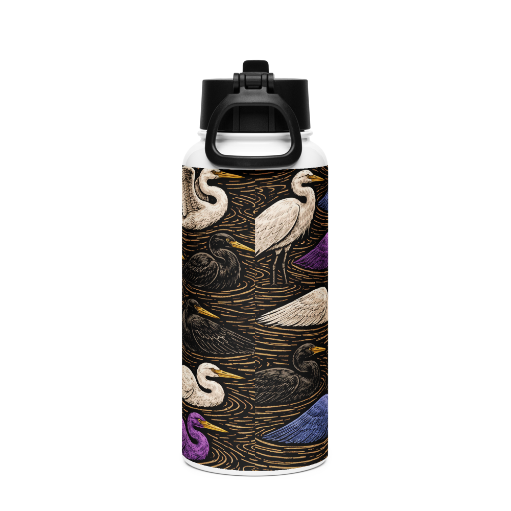 Egret Rank Stainless Steel Water Bottle