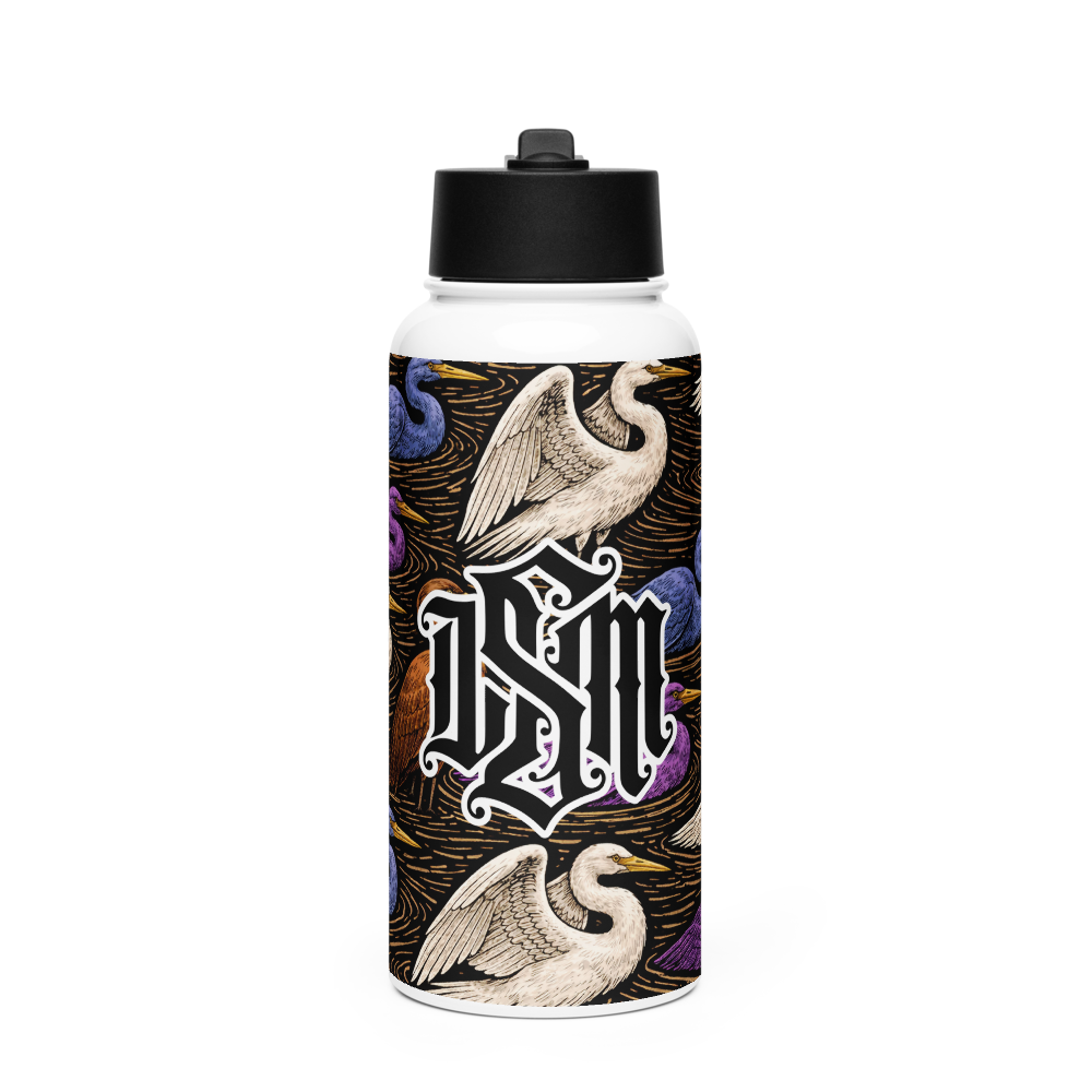 Egret Rank Stainless Steel Water Bottle