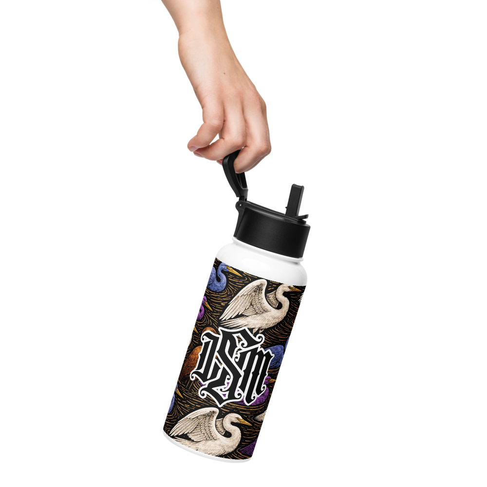 Egret Rank Stainless Steel Water Bottle