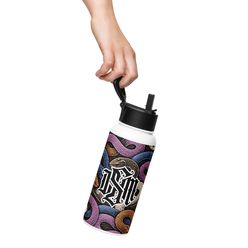 Snake Rank Stainless Steel Water Bottle